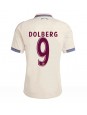 Moški Nogometna dresi replika Ajax Kasper Dolberg #9 Tretji 2025-26 Kratek rokav